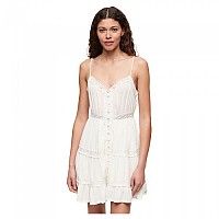 [해외]슈퍼드라이 민소매 짧은 드레스 Alana Lace Trim 140587806 Off White