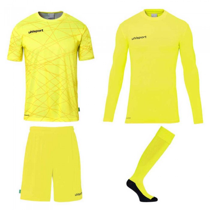 [해외]울스포츠 Prediction 골키퍼 세트 3140616669 Fluor Yellow / Black