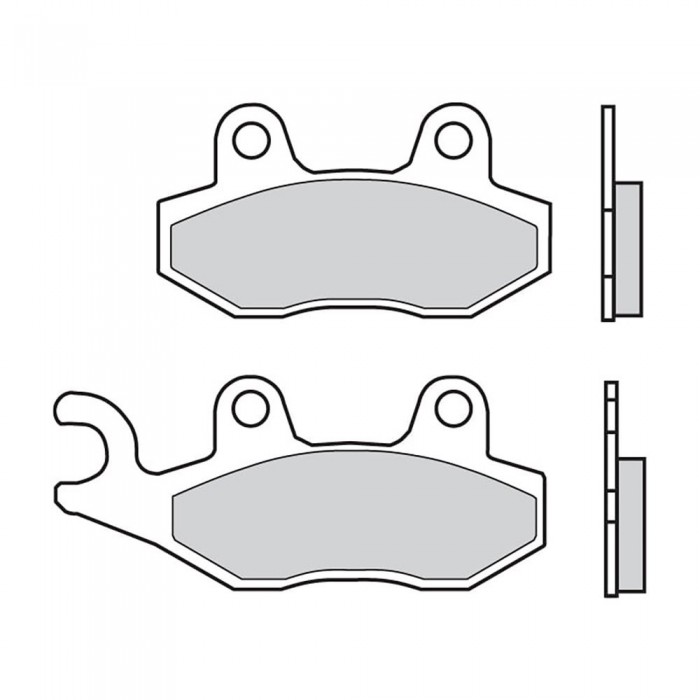 [해외]BREMBO 07076 유기 브레이크 패드 9140880889 Black