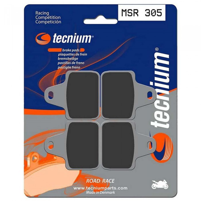 [해외]TECNIUM MSR305 Profesional Competition 소결 브레이크 패드 9140954579 Grey