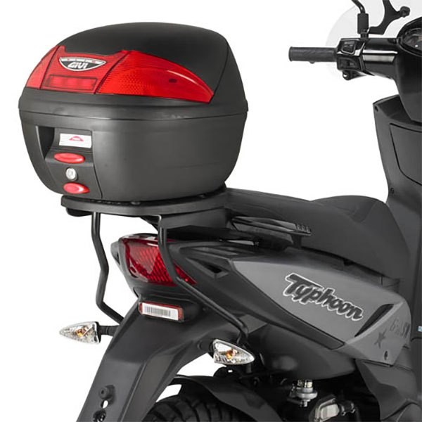 [해외]기비 Monolock Piaggio Typhoon 50/125 탑 케이스 후면 피팅 9138106715 Black