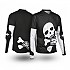 [해외]S3 PARTS 긴소매 티셔츠 Skull 9140928627 Black / White