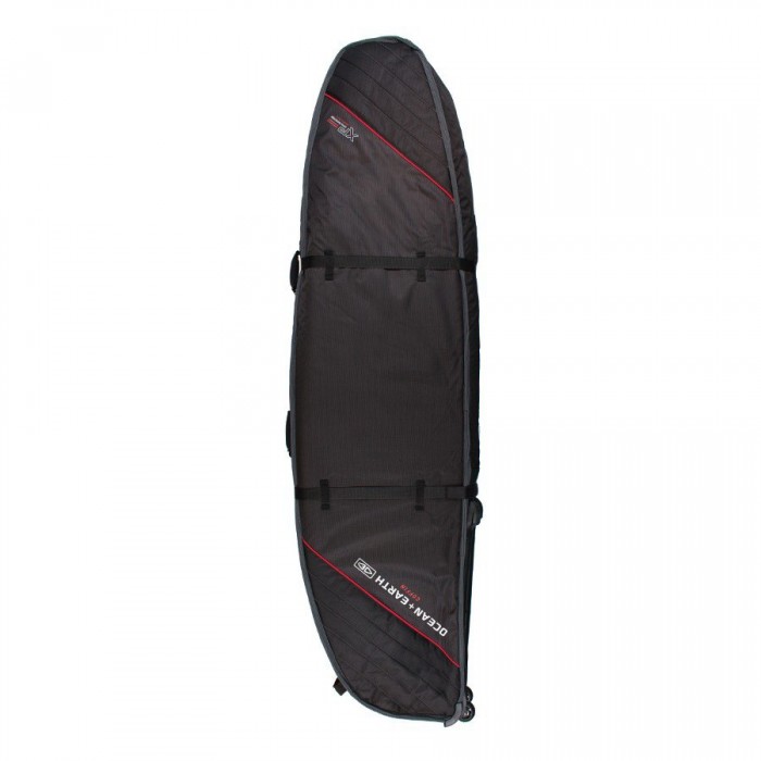 [해외]OCEAN & EARTH 서핑 커버 Triple Wheel Shortboard 6´0´´ 14140800313 Black / Red