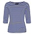 [해외]SEA RANCH Marina 3/4 소매 티셔츠 140621591 Monaco Blue / white