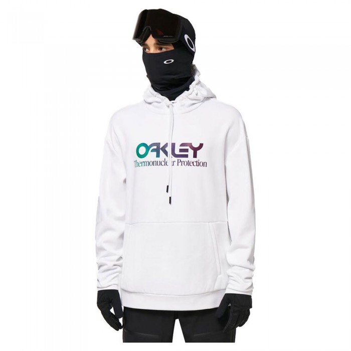 [해외]오클리 APPAREL Rider Long 2.0 후드티 138143809 White / Black