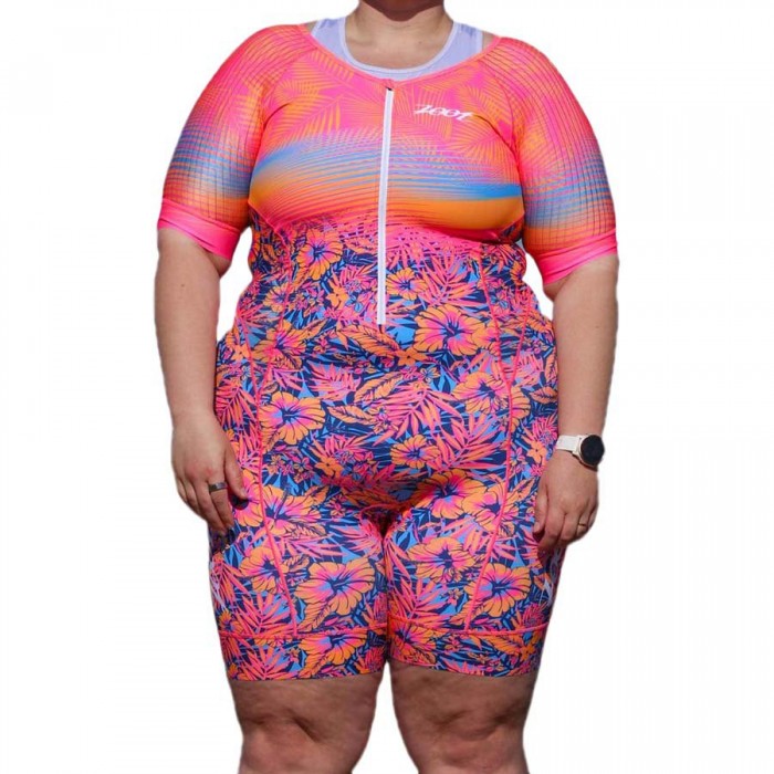 [해외]ZOOT LTD Athena Tri Aero Plus Size 반팔 트라이어슬론 6141044802 Club Aloha