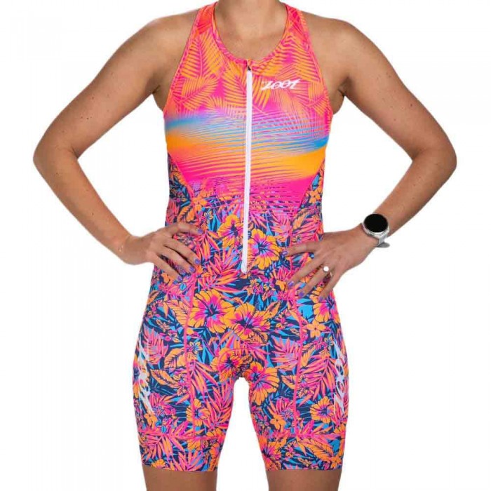 [해외]ZOOT LTD Tri Racesuit 소매 없는 트라이어슬론 6141044844 Club Aloha