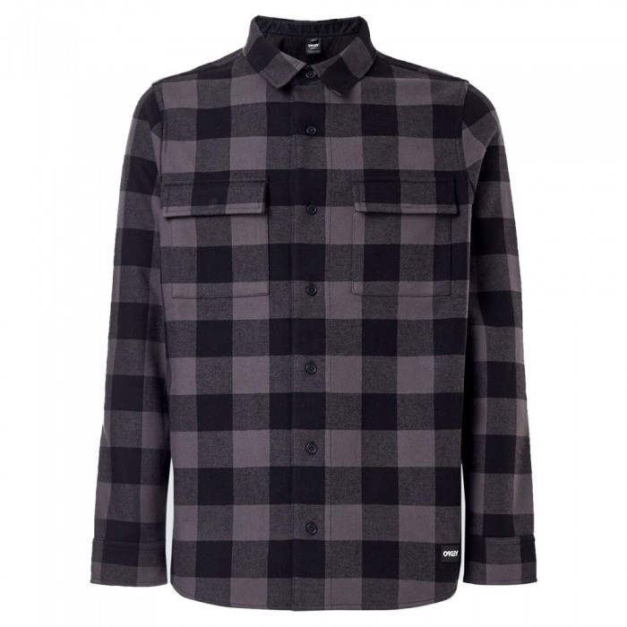 [해외]오클리 APPAREL Bear Cozy Flannel 긴팔 셔츠 1138143983 Black / Grey Check