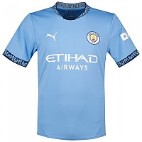 [해외]푸마 반소매 티셔츠 Manchester City FC Home 3140940185 Team Light Blue / Marine Blue