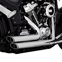 [해외]VANCE + HINES Harley Davidson FLFB 1750 ABS 소프트ail Fat Boy 107 Ref:17335 전체 라인 시스템 9140124619 Chrome
