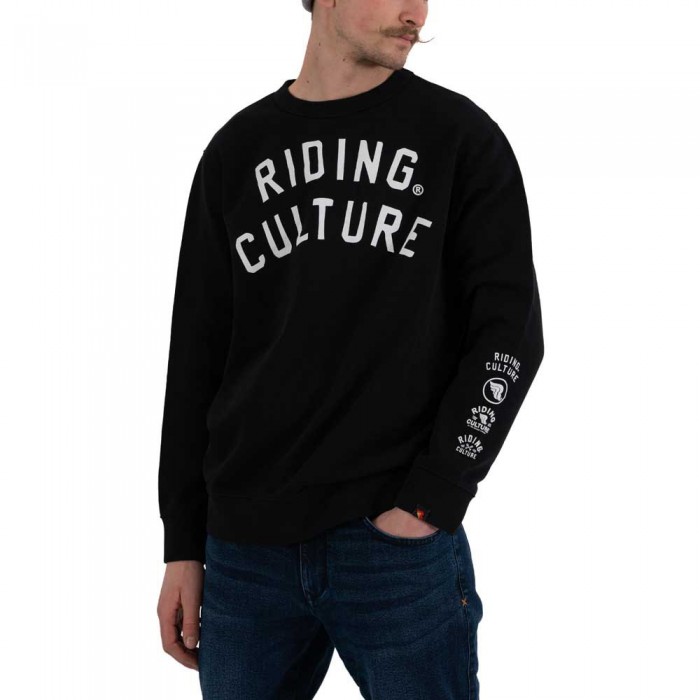 [해외]RIDING CULTURE Logo 후드티 9139975438 Black