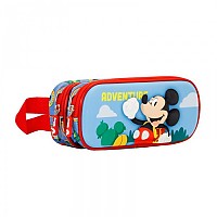 [해외]DISNEY 필통 Mickey Mouse Adventure-3D Doble 14139856655 Multicolor