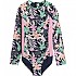 [해외]록시 Ilacabo 액티브 Onesie Printed 긴팔 러쉬가드 14140669961 Naval Academy Ilacabo Swim