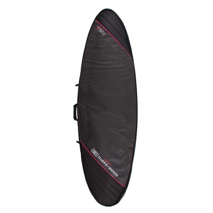 [해외]OCEAN & EARTH 서핑 커버 Aircon Fish 6´8´´ 14140792128 Black / Red