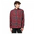 [해외]오클리 APPAREL Podium Plaid Flannel 긴팔 셔츠 14138143979 Red / Black Check