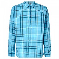 [해외]오클리 APPAREL Pacific Button Down 긴팔 셔츠 14138590768 Aviator Blue Check