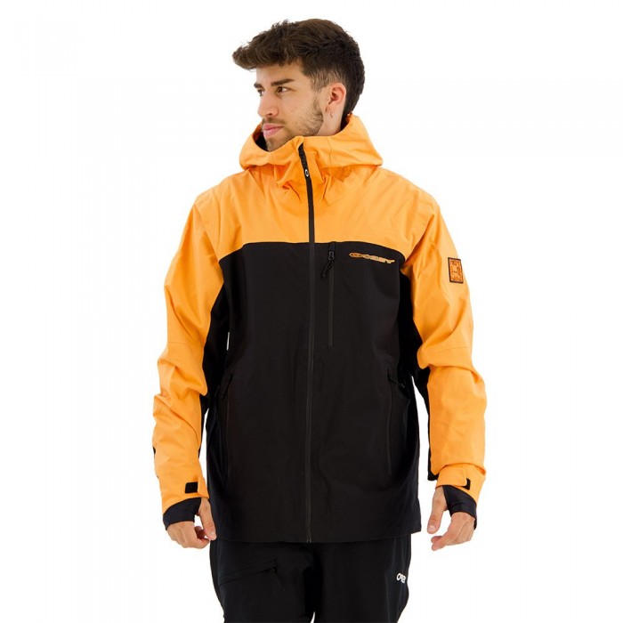 [해외]오클리 APPAREL TC Skull Reduct Shell 자켓 14139743291 Blackout / Soft Orange