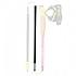 [해외]레키 Ultratrail FX.One Superlite Poles 중간 세그먼트 4141061771 Black / Multicolor