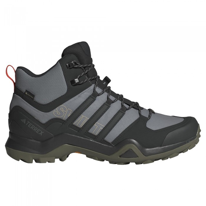 [해외]아디다스 테렉스 Swift R2 Mid 고어텍스 하이킹화 4141114302 Ch Solid Grey / Core Black / Olive Strata