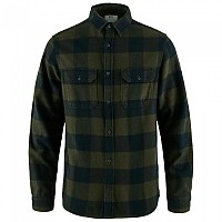 [해외]피엘라벤 ?vik 헤비 Flannel 긴팔 셔츠 4141222164 Deep Forest / Dark Navy