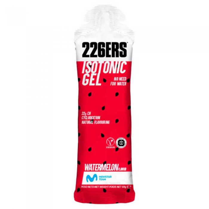 [해외]226ERS Isotonic 68g 24 단위 수박 에너지 젤 상자 1138250033 Red