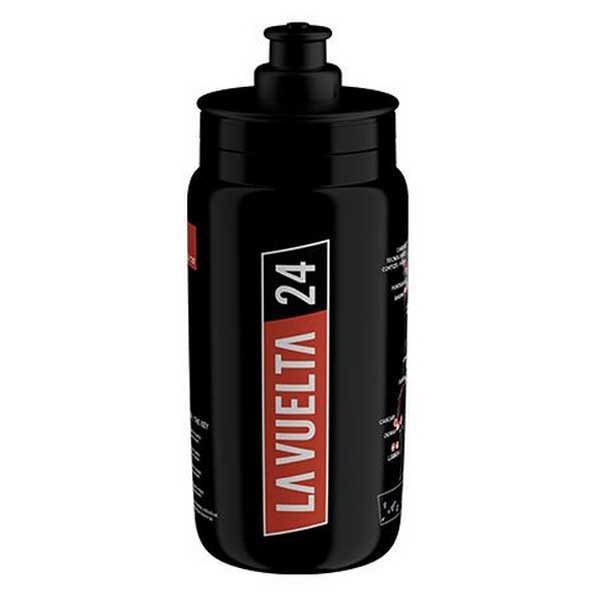 [해외]엘리트 Fly Vuelta Espa?a 2024 550ml 물병 1141116278 Black Map