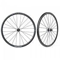 [해외]미케 Syntium Aero 28´´ 700C CL Disc Tubeless 도로용 휠 세트 1141017476 Black