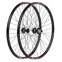 [해외]DEMA 트레일 27.5´´ Disc Tubeless MTB 휠 세트 1141191816 Black