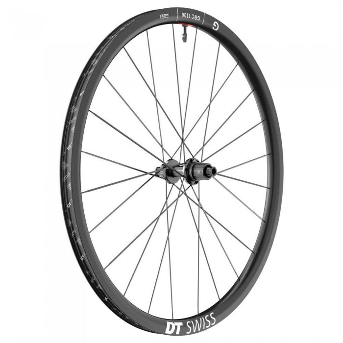 [해외]디티스위스 GRC 1100 Dicut 30 28´´ CL Disc Tubeless 자갈 뒷바퀴 1139636184 Black