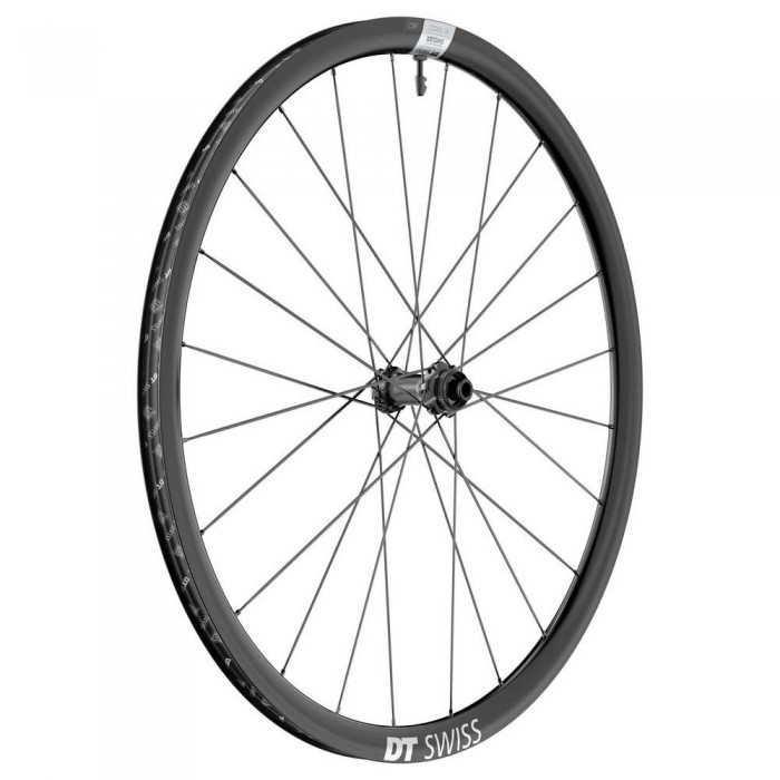 [해외]디티스위스 E 1800 Spline Disc CL Tubeless Presta 26-35mm 도로 자전거 앞바퀴 1140745442 Black