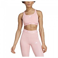 [해외]아디다스 Techfit Medium 미디엄 임팩트 스포츠 브라 1141126621 Semi Pink Spark