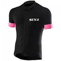 [해외]SIXS BIKE3 STRIPES 반팔 저지 1141176928 Black / Pink