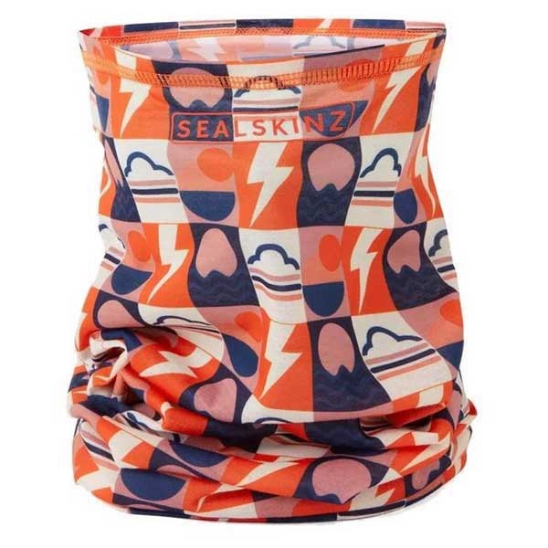 [해외]SEALSKINZ Harpley 넥워머 1141116301 Cream / Blue / Orange / Pink