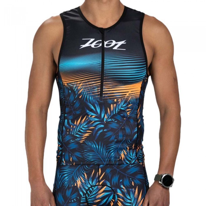 [해외]ZOOT Ltd Tri Tank 슬리브리스 사이클링 져지 1141044847 Club Aloha