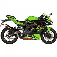 [해외]아크라포빅 머플러 Kawasaki ZX-4R Carbon/Titanium 인증된 머플러 9140558273 Silver / Black