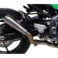 [해외]ARROW Pro-Race Titanium Kawasaki Z 900 ´17- 비승인 오토바이 머플러 9140448881 Silver