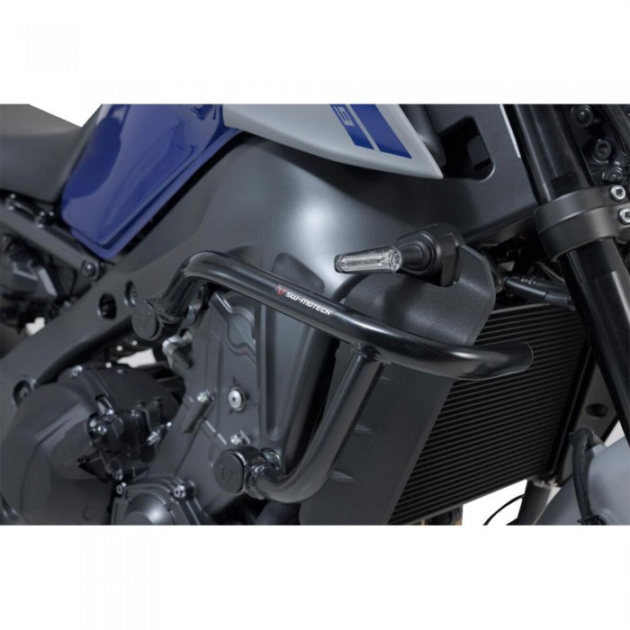 [해외]SW-MOTECH Yamaha MT-09/SP 20/XSR900 21 튜브형 엔진 가드 9141134680 Black