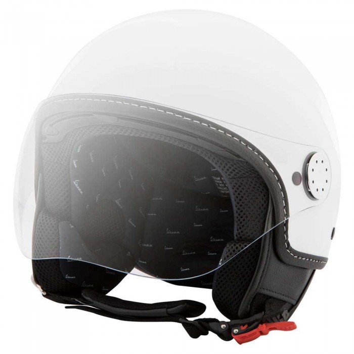 [해외]PIAGGIO Vespa Visor 4.0 오픈 페이스 헬멧 9141112894 White