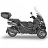 [해외]기비 Piaggio MP3 HPE 400/Sport 400/530 Exclusive 2022-2023 탑 케이스 후면 피팅 9141003316 Black