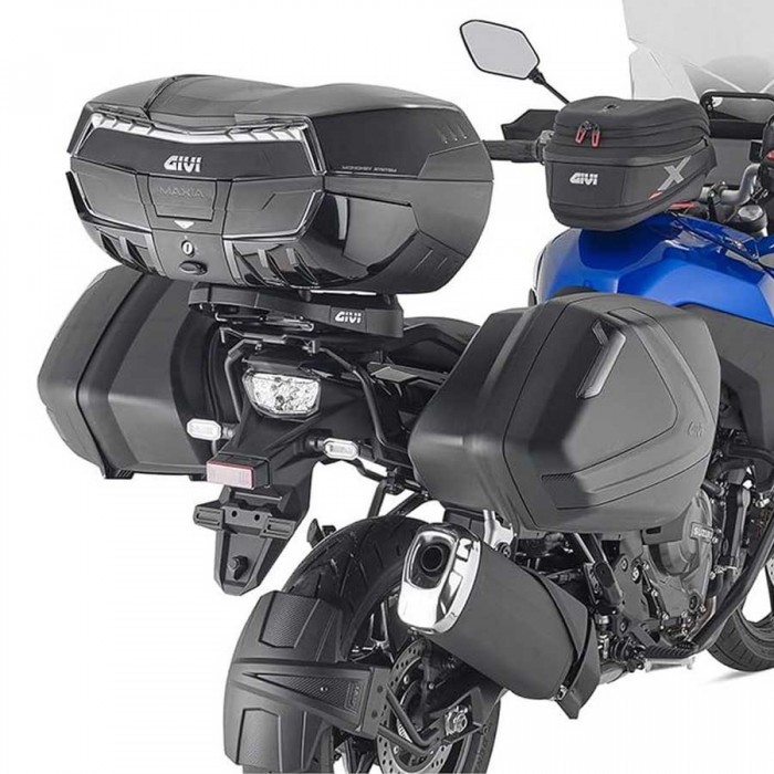 [해외]기비 Suzuki V-Strom 800DE 2023 V35/V37 Monokey 사이드 케이스 장착 9141004078 Black