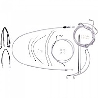 [해외]MAGNUM 핸들바 케이블 키트 Chromite II? 3871222 9140144030 Chrome