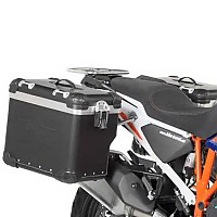 [해외]투라텍 Zega EVO X 45/45L Black Rack KTM 1290 Super Adventure S/R 사이드 케이스 세트 9141177215 Black / Black