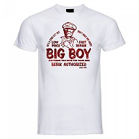 [해외]BERIK Big Boy 반팔 티셔츠 9141084045 White / Red Dgt. Print