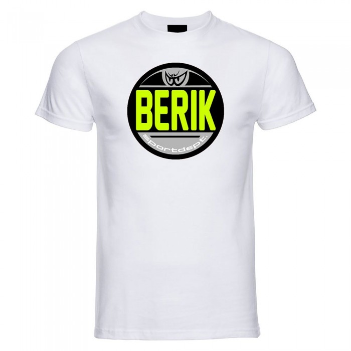 [해외]BERIK 반팔 티셔츠 9141084083 White / Black / Fluo Yellow