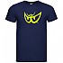 [해외]BERIK The Eye 반팔 티셔츠 9141084097 Navy B. / Yellow Fl.