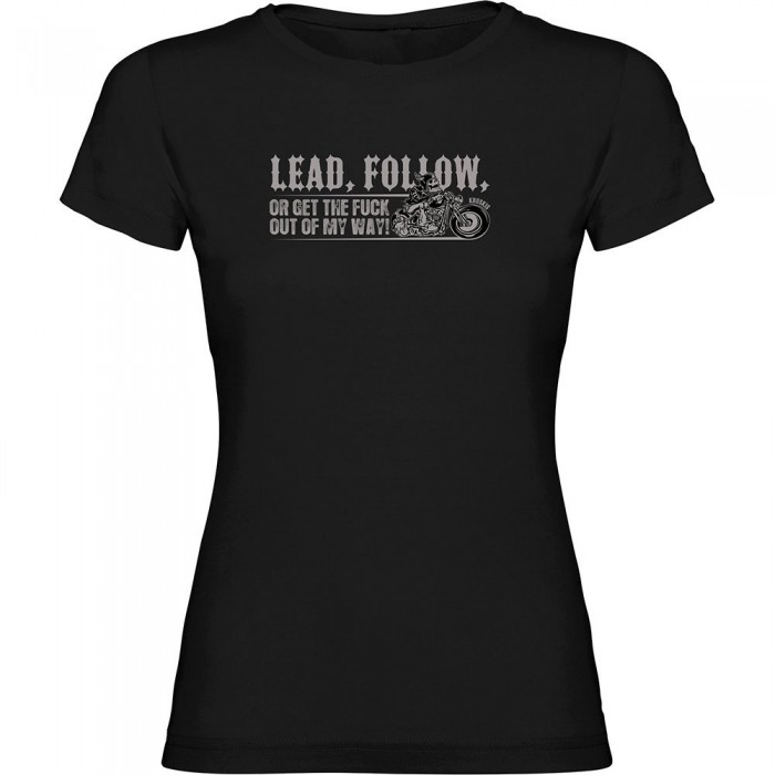[해외]KRUSKIS Lead Follow 반팔 티셔츠 9141048208 Black