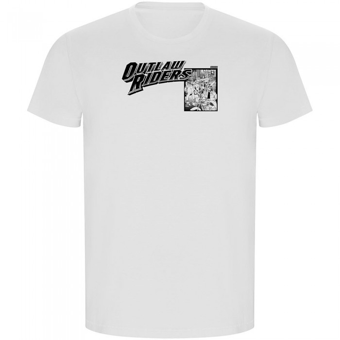 [해외]KRUSKIS Outlaw Riders ECO 반팔 티셔츠 9141048406 White