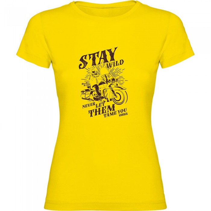 [해외]KRUSKIS Stay Wild 반팔 티셔츠 9141155900 Yellow