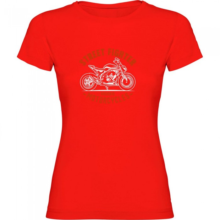 [해외]KRUSKIS Street Fighter 반팔 티셔츠 9141155951 Red