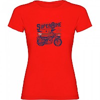 [해외]KRUSKIS Super Bike 반팔 티셔츠 9141155980 Red